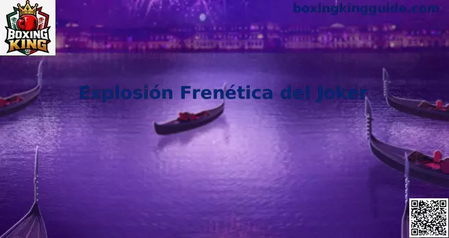 Imagen central de Explosión Frenética del Joker