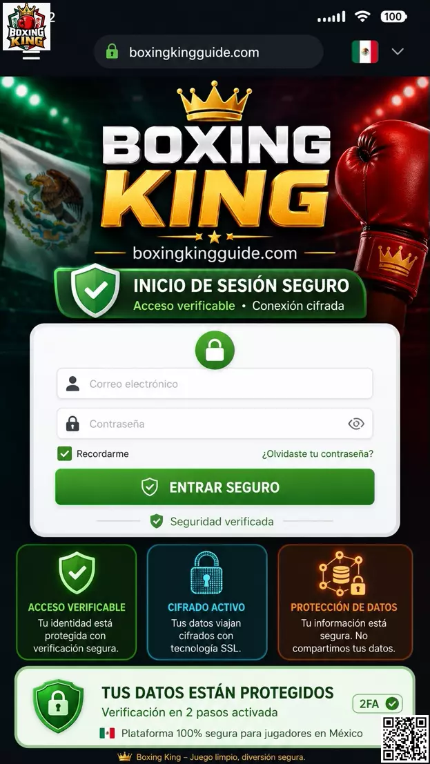 Protección de datos durante el Login