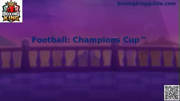 Football Champions Cup Banner