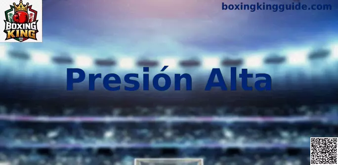 Presión Alta en fútbol táctico