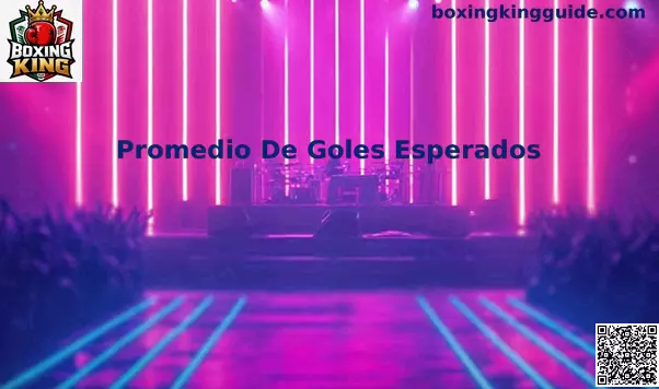 Promedio de Goles Esperados xG análisis visual