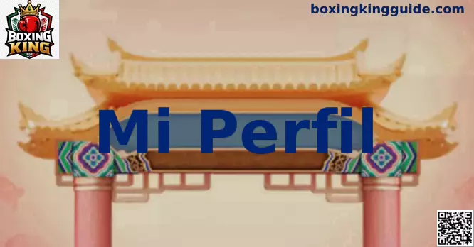 Gestión de cuenta en Boxing King