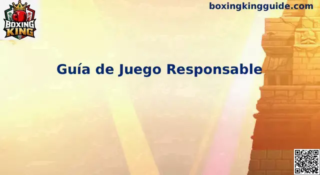 Boxing King Juego Responsable