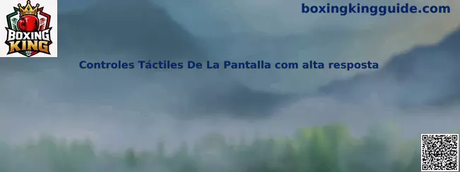 Controles táctiles de pantalla de alta respuesta en Boxing King