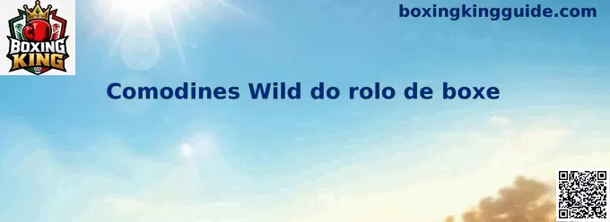 Comodines Wild do rolo de boxe
