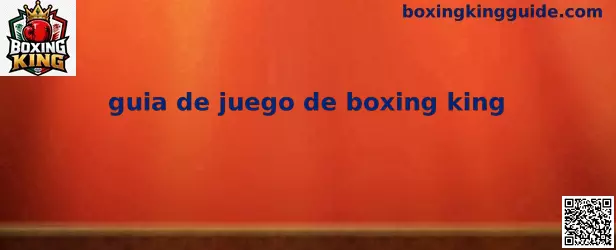 Guía de juego de Boxing King