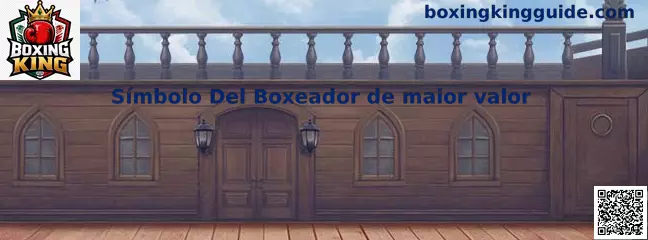 Símbolo Del Boxeador de maior valor en Boxing King