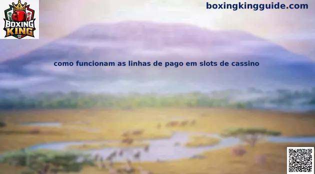 líneas de pago en tragamonedas explicación