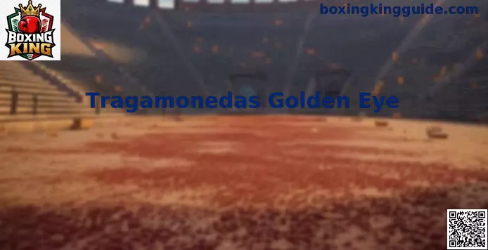 Pantalla temática de Tragamonedas Golden Eye con estética dorada para jugadores en México