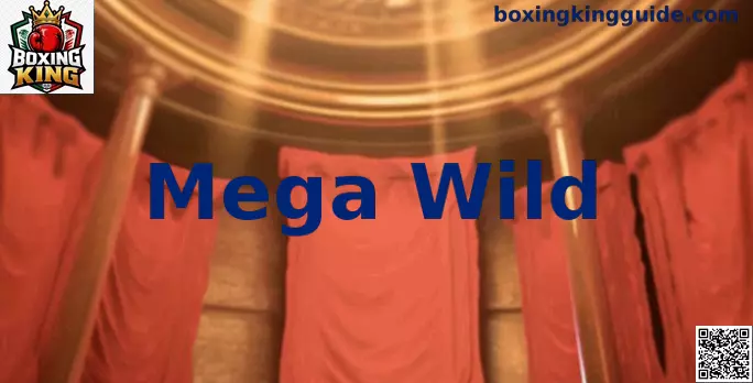 Función Mega Wild en la tragamonedas Boxing King